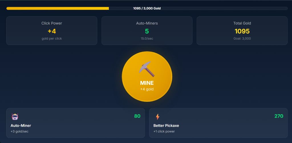 Gold Rush Clicker