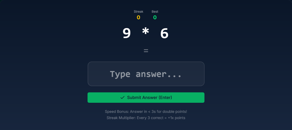 Number Rush